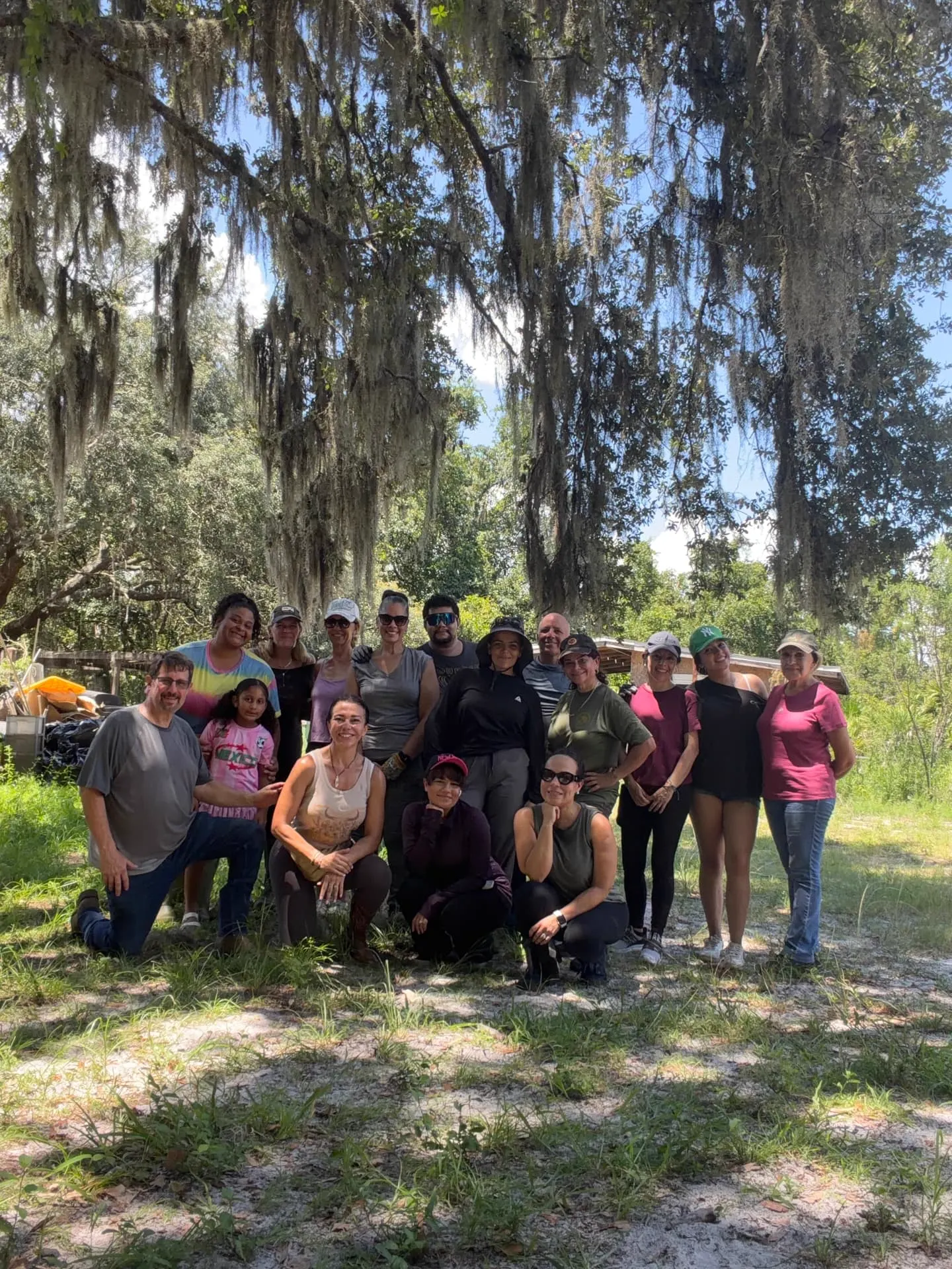 Volunteer day at Petunia's Sanctuary