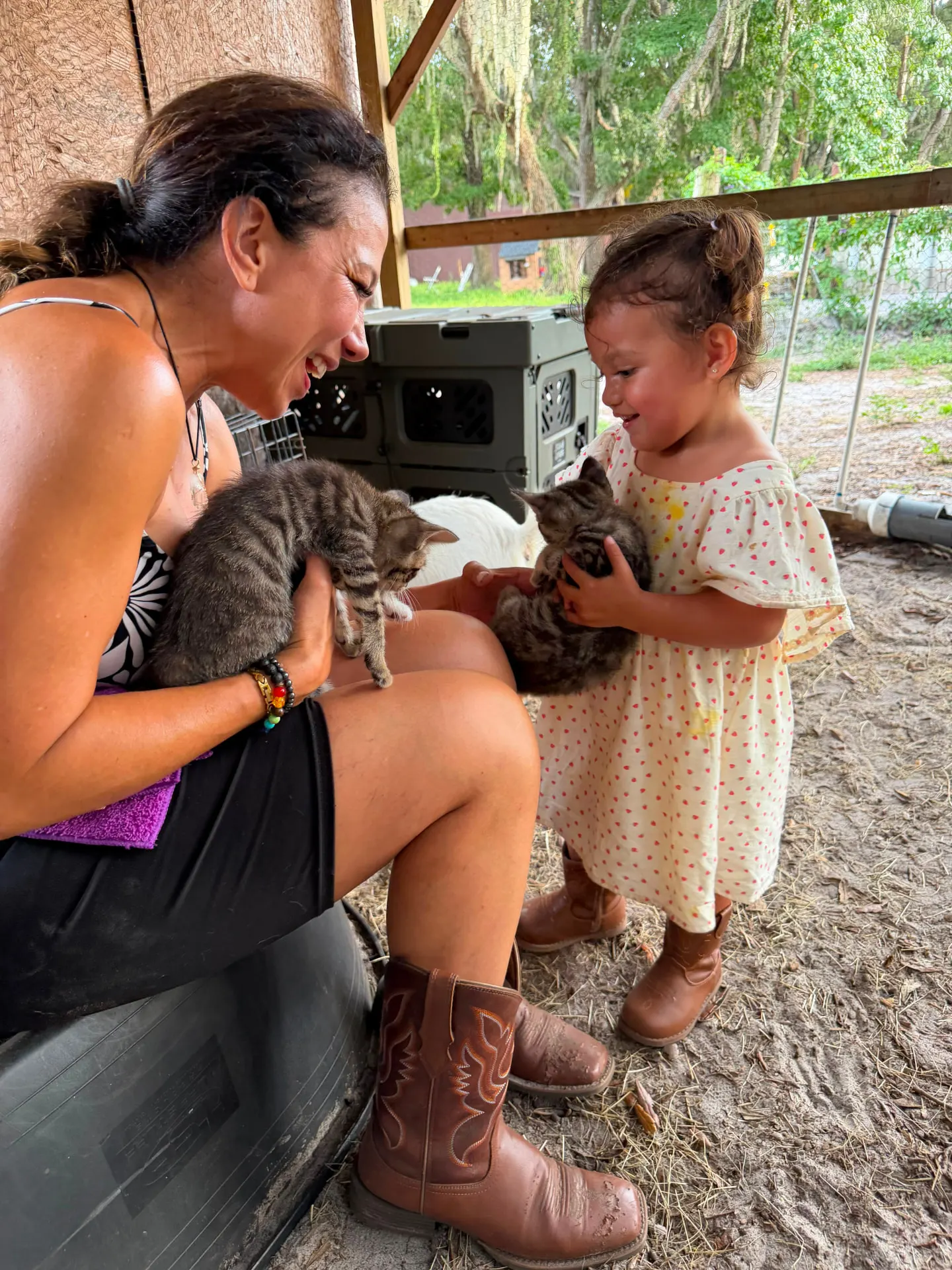 A moment at Petunia's Sanctuary